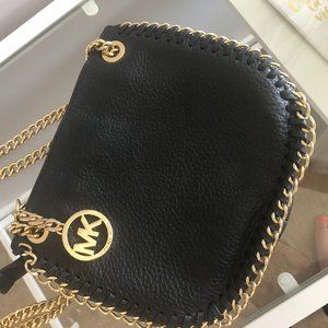 Gold and Black Michael Kors Bag